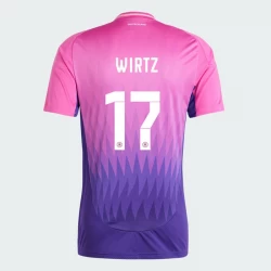 Wirtz #17 Tyskland Fodboldtrøjer EM 2024 Udebanetrøje Mænd